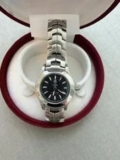 Tag Heuer — TAG Heuer Link Tiger Woods Stainless Steel Quartz Running — Watch — resale