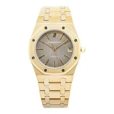 Audemars Piguet — Audemars Piguet Royal Oak 4100BA 1970's Complete 18k Grey Dial Auto 36mm — Watch — resale