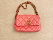 Chanel — Chanel 24P Small Flap HW - Excellent W/ Box & Receipt — Handbag — resale