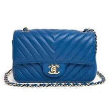 Chanel — Chanel Chevron V Stitch Flap Chain Crossbody — Handbag — resale