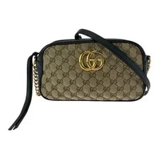 Gucci — Gucci GG Marmont Pochette GoldHardware GG — Handbag — resale