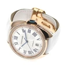 Cartier — Cartier CLÉ DE WJCL0012 40mm PG Silver #C1452 — Watch — resale