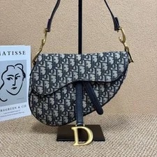 Dior — Dior Saddle Monogram Embroidered and - Excellent #1L6FLH8 — Handbag — resale
