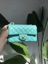 Chanel — Chanel Sea Classic Flap Rectangular GHW 19S New/receipt — Handbag — resale