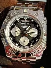 Breitling — Breitling Chronomat 1884 01, Luxary Time Piece Black Dial , AB0110 . — Watch — resale