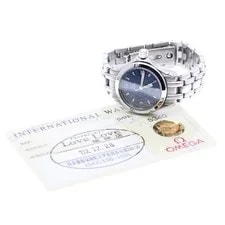 Omega — Omega Seamaster 120 2581.83 28mm SS Navy #C9911 — Watch — resale