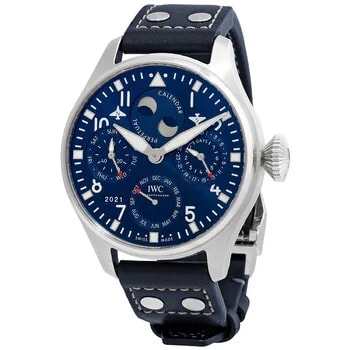 IWC — Big Pilot Perpetual Automatic Blue Dial IW503605 — Watch — resale