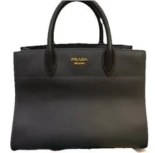 Prada — Authentic Prada Double Handle Structured — Handbag — resale