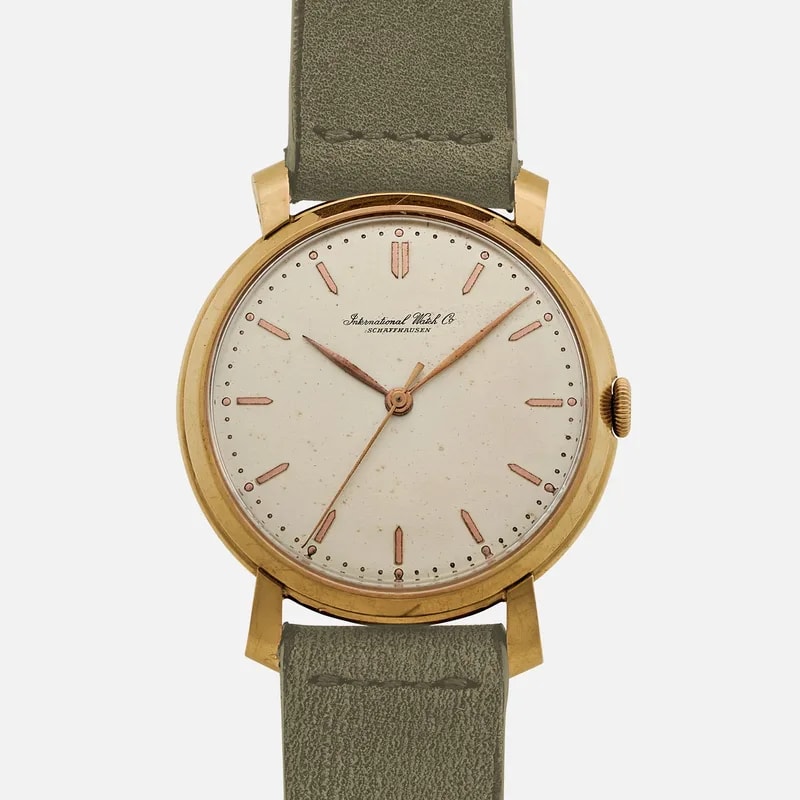IWC Schaffhausen — 1960s IWC Caliber 89 in 18k Yellow Gold — Watch — resale