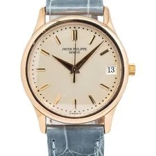 Patek Philippe — Patek Philippe Geneve 3998R With Archives 18K Rose Ivory Dial Auto 34mm — Watch — resale