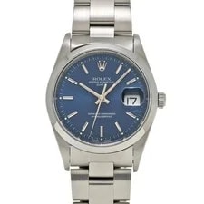 Rolex — Rolex Oyster Perpetual Date 34 15200 Blue 738687 — Watch — resale