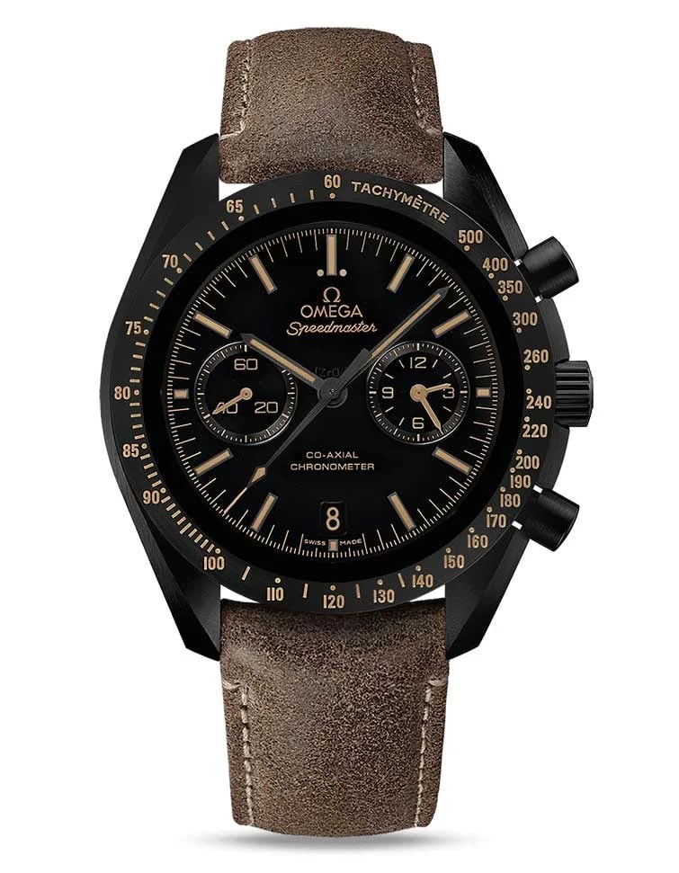 Worldofluxuryus — Omega Speedmaster Moonwatch Co-Axial “ Black” Ceramic `s — Watch — resale