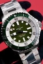 Breitling — NEW 2026 Breitling Superocean Green Dial 44mm #A17376 — Watch — resale