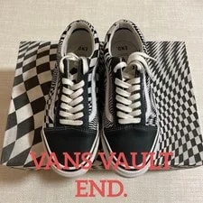 Vans — Vans END OG OLD Skool LX Check 26cm Limited Edition — Sneaker — resale