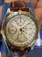 Breitling — Breitling Chronomat B13048 White Dial- Box - TOP Condition — Watch — resale