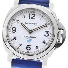 Panerai — Panerai Base Logo Acciaio PAM00630 White Dial Hand Winding Watch_966351 — Watch — resale