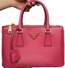Prada — Authentic Prada Galleria Triangle Logo — Handbag — resale