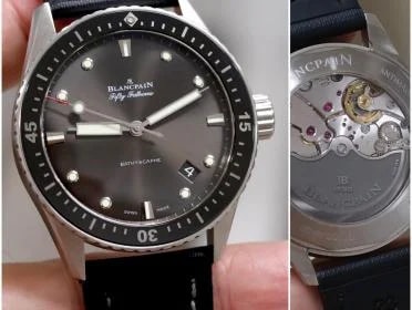 Rolex — Blancpain Fifty Fathoms Bathyscaphe 5000-1110-B52A — Watch — resale