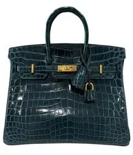 Hermès — Hermes Birkin 25 Cypress Niloticus — Handbag — resale