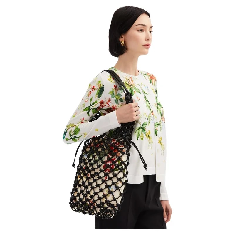 Oscar de la Renta — Oscar de la Renta Large Braided — Handbag — resale