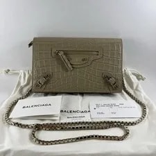 Balenciaga — Balenciaga Classic Wallet on Chain Embossed NEW — Handbag — resale