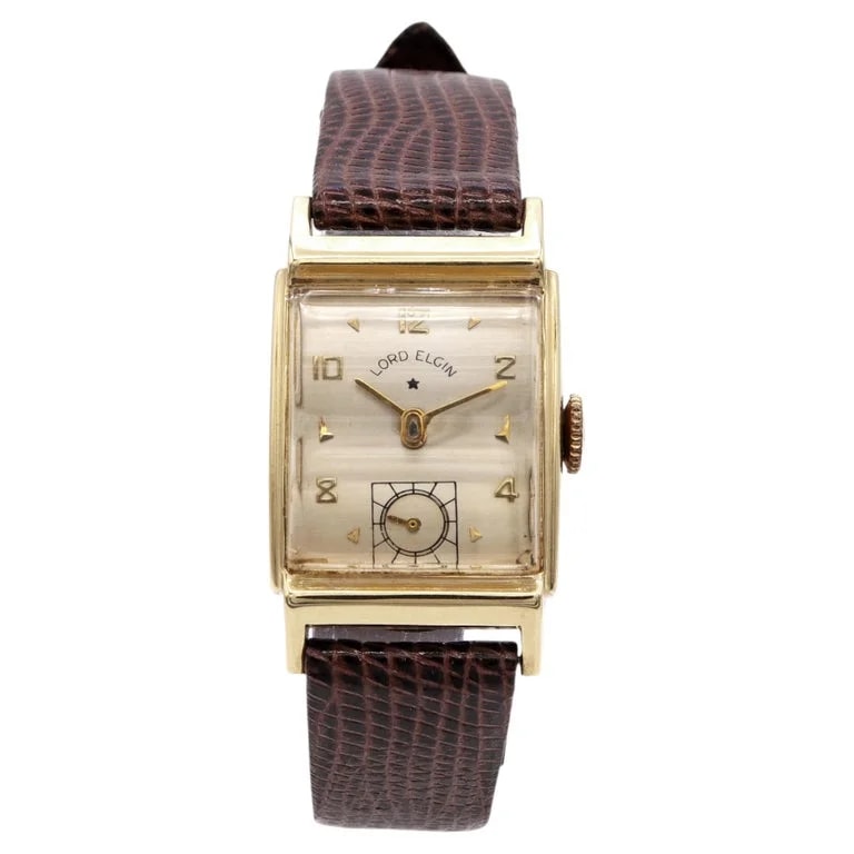 Lord Elgin — Lord Elgin 14k Yellow Gold Hand Wind — Watch — resale