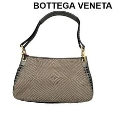 Bottega Veneta — Bottega Veneta One Check Canva — Handbag — resale