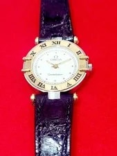 Omega — 1980's Omega Constellation 22mm 18K Gold Bezel Swiss N. — Watch — resale