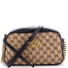 Gucci — Gucci GG Marmont Diagonal With Small — Handbag — resale