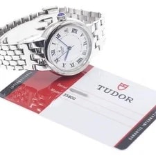 Tudor — Tudor Clair DE Rose 35800 33mm SS Silver #C8399 — Watch — resale