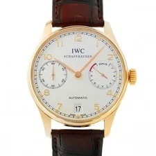IWC — IWC Portugieser IW500101 42mm Rose Gold Silver #WW3471 — Watch — resale