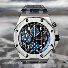 Audemars Piguet — Audemars Piguet Royal Oak Offshore Chrono “Batman” 2020 Full Set 26470ST 42mm — Watch — resale