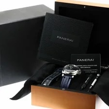 Panerai — Panerai Luminor PAM01033 Automatic 44mm Blue Box Papers — Watch — resale
