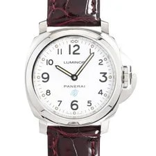 Panerai — Panerai Luminor-based Logo Acciaio PAM00630 Watches / White Hand Winding — Watch — resale