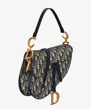 Dior — Christian Dior Saddle W/ Strap — Handbag — resale
