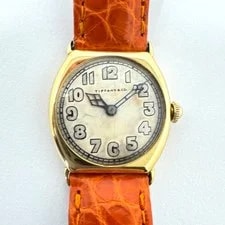IWC — Tiffany & Co 18k Gold Swiss IWC 18J Manual Wind 1930s Runs Well — Watch — resale