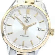 Tag Heuer — TAG Heuer WV215A Carrera Caliber 5 YG Combination Date Automatic S 878588 Ev — Watch — resale