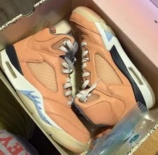 Jordan — Jordan Air 5 ’s High Top Lace Up — Sneaker — resale