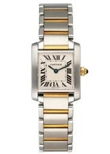 Cartier — Cartier Tank Francaise W51007Q4 Two-Tone Box Papers — Watch — resale