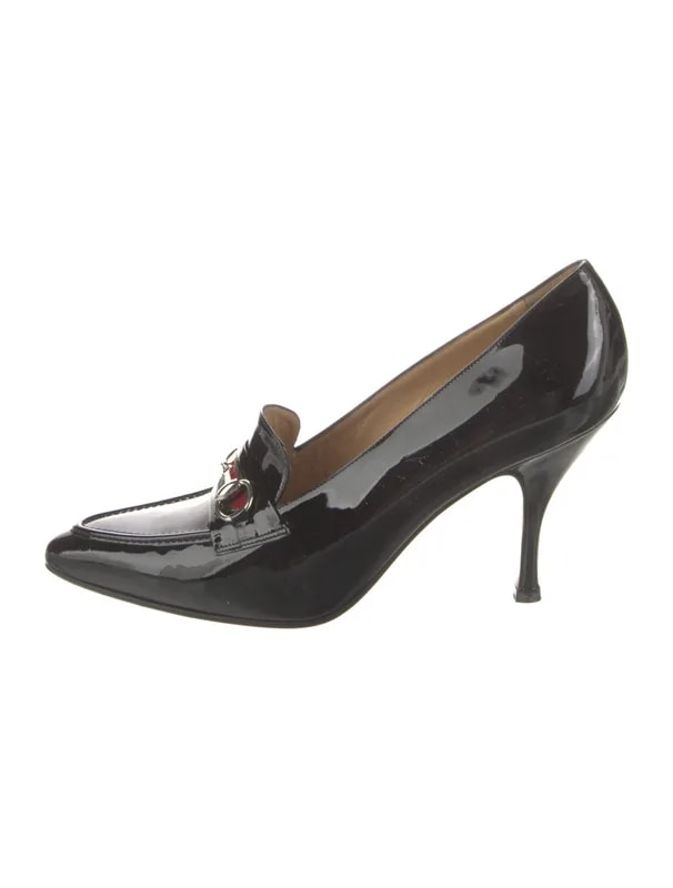 Gucci — Horsebit Accent — Designer Shoe — resale