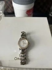 Tag Heuer — TAG Heuer Link 200 M 18k Gold White Mother of Pearl Diamonds - WJF1354 — Watch — resale