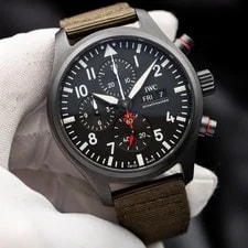 IWC — IWC Pilot Chronograph Top Gun Sfti IW389104 44.5mm Black Ceramic 2020 — Watch — resale