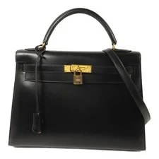Hermès — Hermes GHW Kelly 32 2 Way — Handbag — resale
