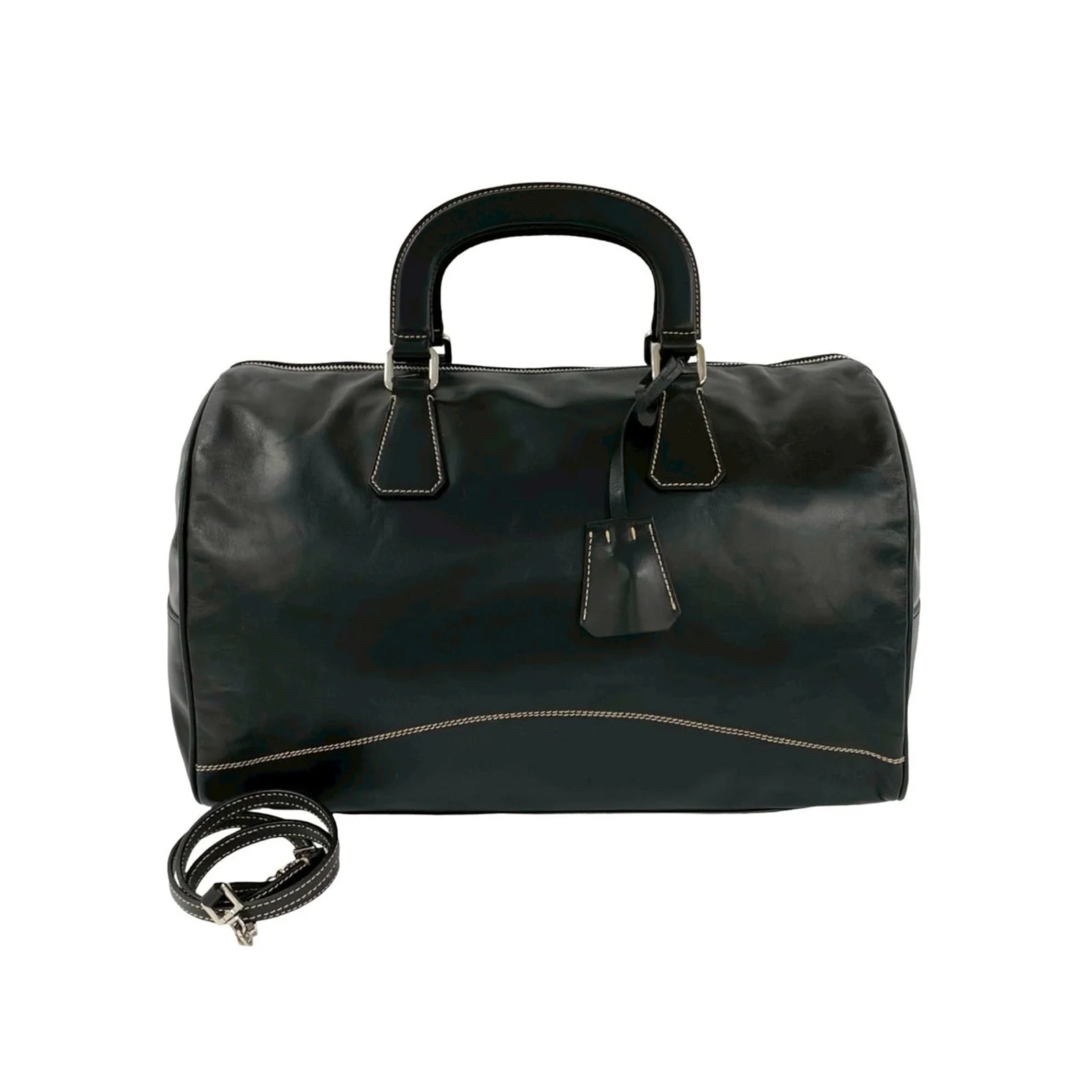 Prada — Soft Calf Boston — Handbag — resale