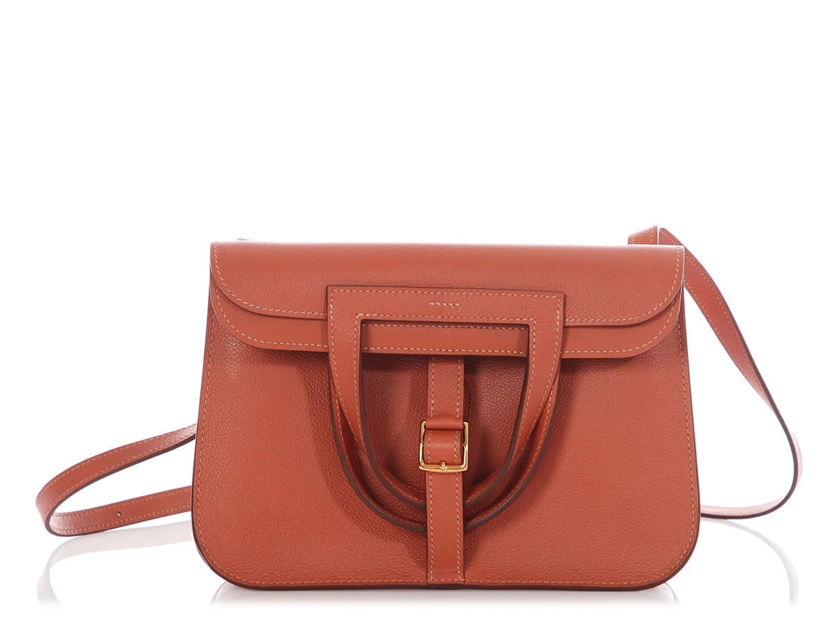 Hermès — Hermès Evercolor Halzan 25 — Handbag — resale
