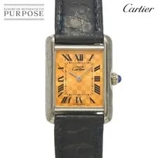 Cartier — Cartier Must Tank SM W1017654 2003 Limited Edition Orange SV925 Qua — Watch — resale