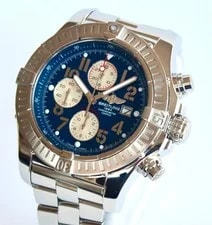 Breitling — Breitling A13370 Super Avenger Automatic, Blue Dial, 48mm, Box/Papers — Watch — resale