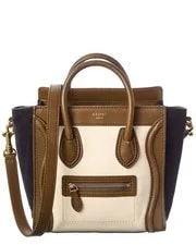 Celine — Celine Textured Luggage (Authentic — Handbag — resale
