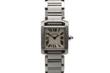Cartier — Cartier Tank Francaise 2384 Box and Papers 2006 — Watch — resale