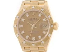 Rolex — Rolex Datejust 69288G K18Yellow Gold 26mm 10P Diamond Index Dial Quartz #DW072 — Watch — resale